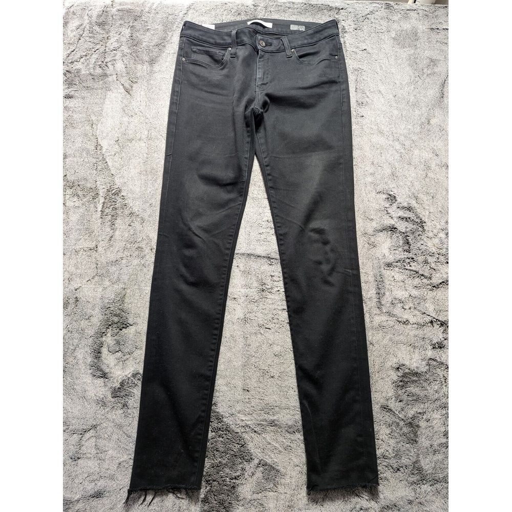 Mavi Jeans Co Skinny Pants Raw Hem Women's Size 32 Black